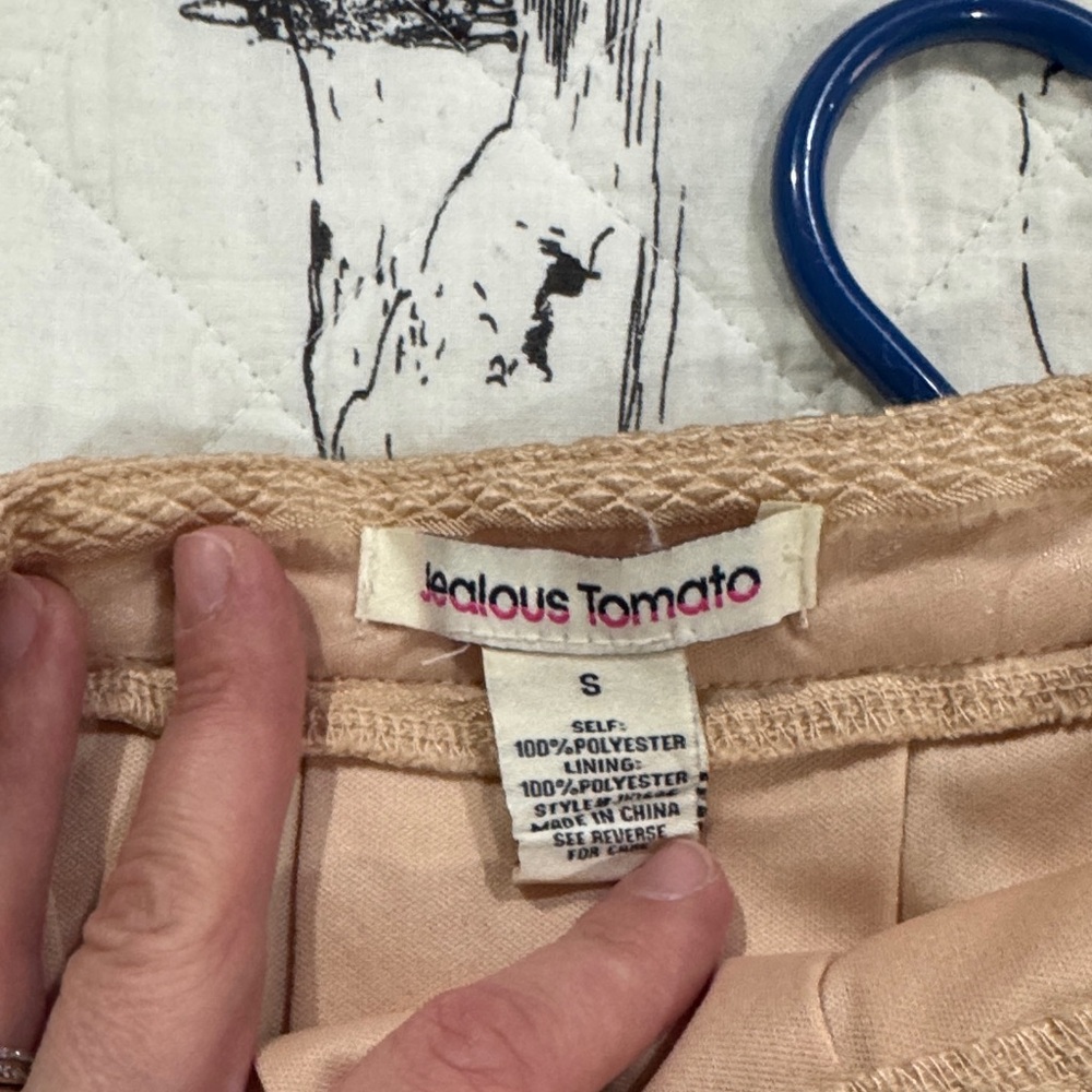 Jealous Tomato Light Tan Skirt